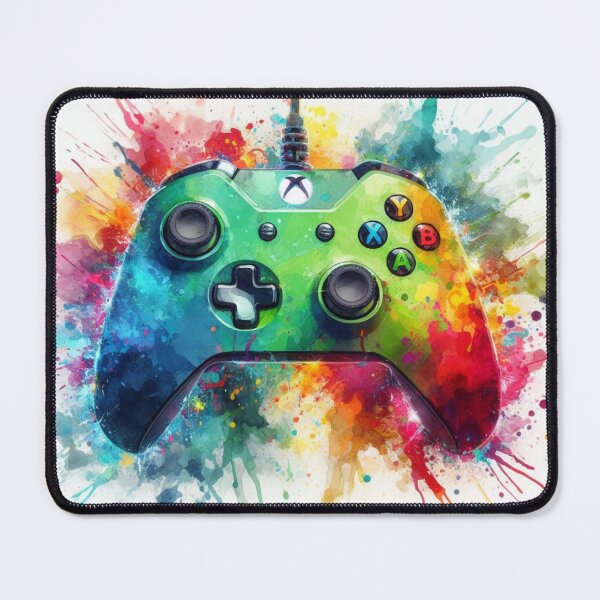 Item preview, Xbox controler gaming watercolor designed and sold by Dominika Farkašová.