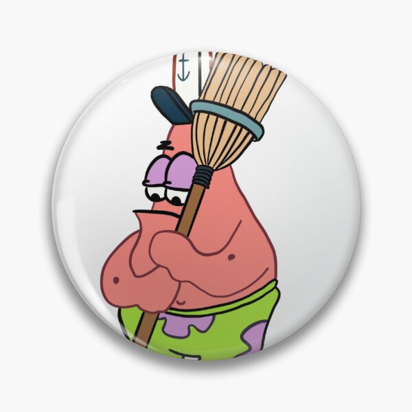 Item preview, Spongebob Squarepants Broom designed and sold by trevortkolman.
