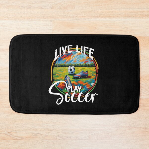 Item preview, Live Life Play Soccer, Football Lover Fan designed and sold by orangeblue21.