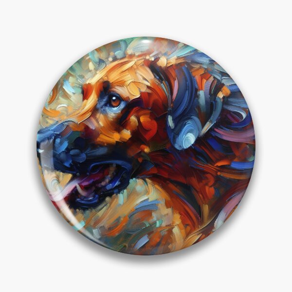 Item preview, Majestic Rhodesian Ridgeback Art designed and sold by PawspectCreate.
