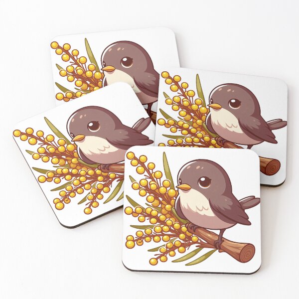 Item preview, Wattle and Bird: A Natural Wonder designed and sold by Digital Dreams Arts.