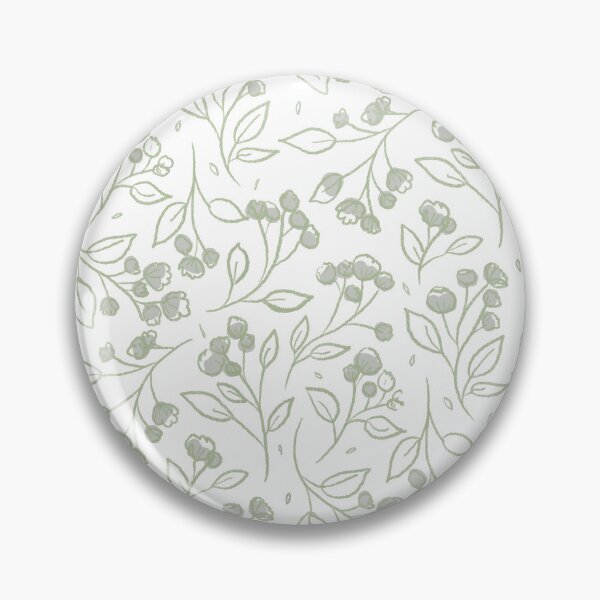 Item preview, Flowers crayon in green designed and sold by elharosso.