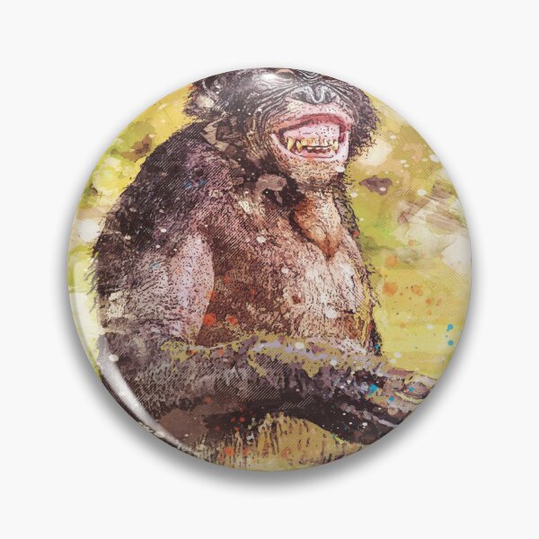 Item preview,  African Art Painting Gorilles designed and sold by Wolagno.
