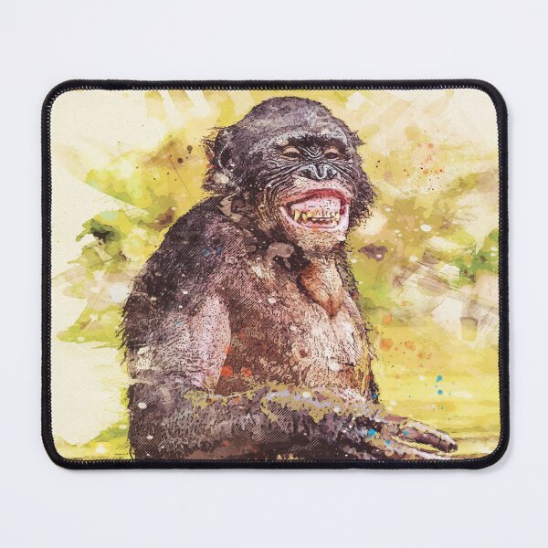 Item preview,  African Art Painting Gorilles designed and sold by Wolagno.