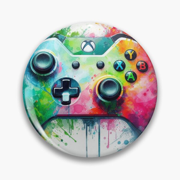 Item preview, Xbox controler gaming watercolor 3 designed and sold by Dominika Farkašová.