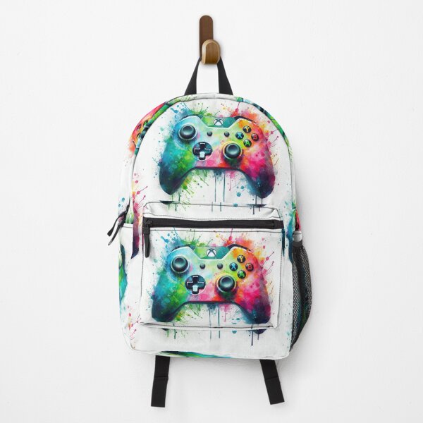 Item preview, Xbox controler gaming watercolor 3 designed and sold by Dominika Farkašová.