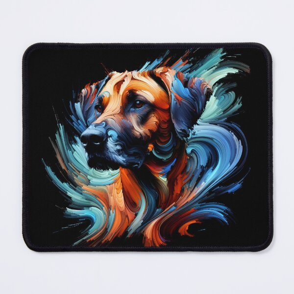 Item preview, Contemporary Rhodesian Ridgeback Portrait designed and sold by PawspectCreate.