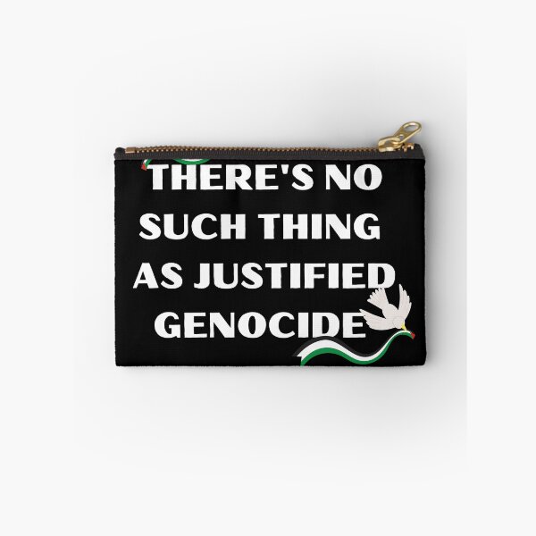 Item preview, No Justified Genocide Shirt designed and sold by BOUCH22.