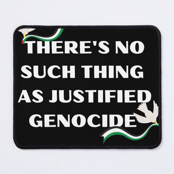 Item preview, No Justified Genocide Shirt designed and sold by BOUCH22.