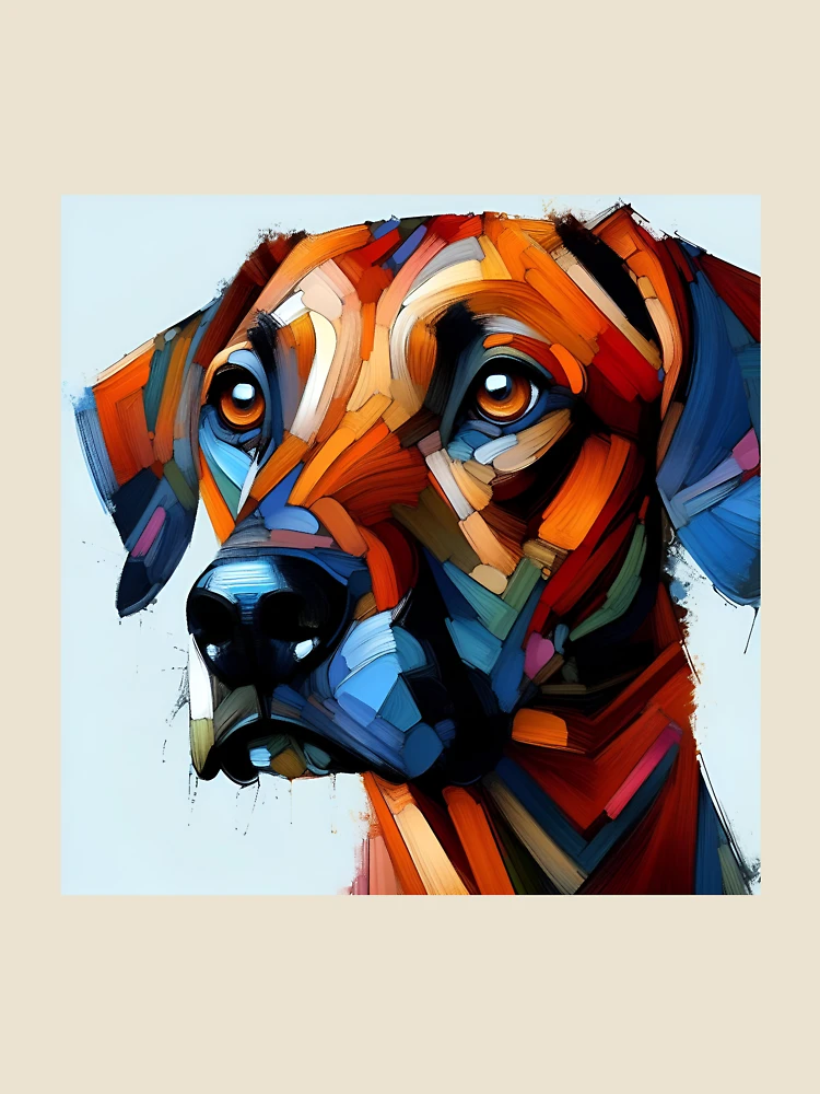 Thumbnail 4 of 4, Relaxed T-Shirt, Expressive Rhodesian Ridgeback Design designed and sold by PawspectCreate.