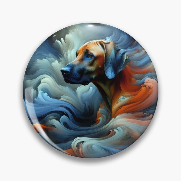 Item preview, Artistic Interpretation of Rhodesian Ridgeback designed and sold by PawspectCreate.