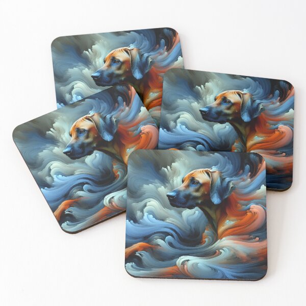 Item preview, Artistic Interpretation of Rhodesian Ridgeback designed and sold by PawspectCreate.