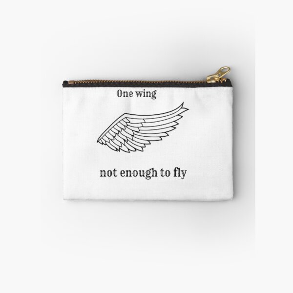 Item preview, Soar Beyond Limits: One Wing is Not Enough to Fly Tee designed and sold by mgl-design.