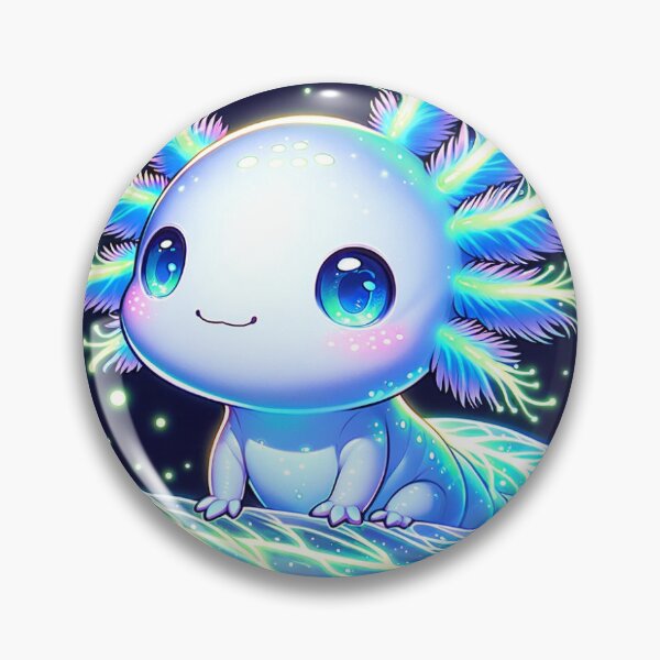 Item preview, Glowsolotl designed and sold by DreamAlongArt.