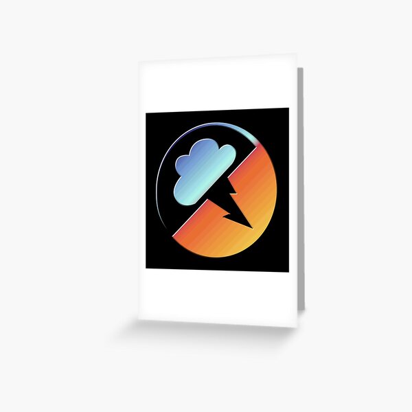 Colored Interlucid Logo Greeting Card