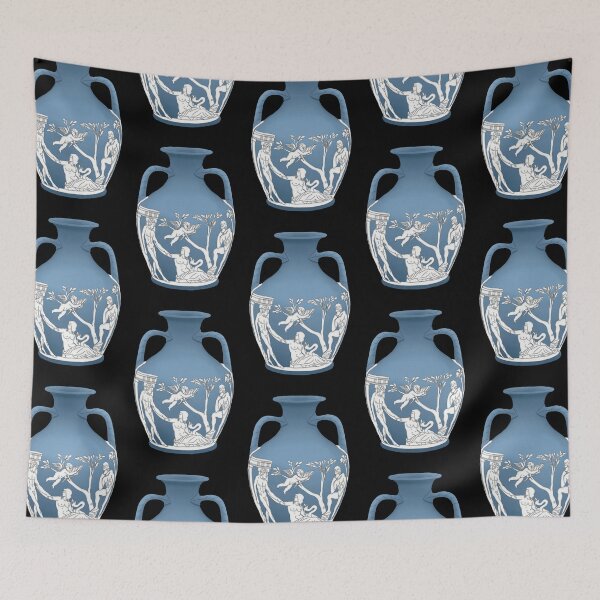 Item preview, Blue Etruscan Portland Vase Tribute designed and sold by MadeByGeeClowes.