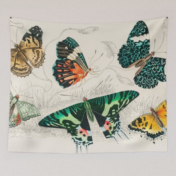 Item preview, Vintage Butterfly Art Rebirth Symbol designed and sold by CulturalCurios.