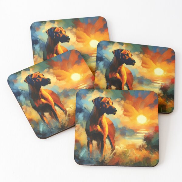 Item preview, Artistic Fusion: Abstract Expressionist Canine designed and sold by PawspectCreate.