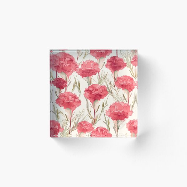 Item preview, Delicate Carnations  designed and sold by PrettyPatternss.