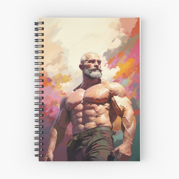 Item preview, Bodybuilder Oil Painting designed and sold by BeautyofMasc.