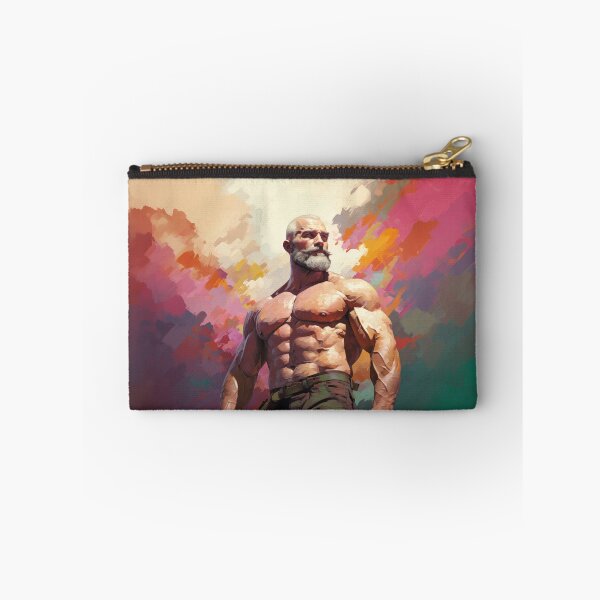 Item preview, Bodybuilder Oil Painting designed and sold by BeautyofMasc.