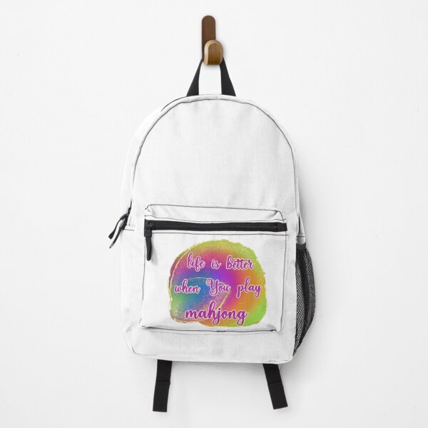 Item preview, life is better when You play Mahjong in Watercolor Elegance designed and sold by EmeraldeaArt.