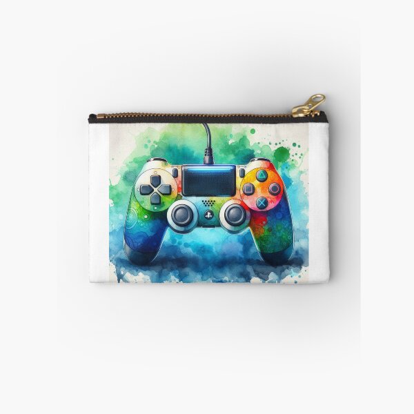 Item preview, Play Station PS controller gaming watercolor 2 designed and sold by Dominika Farkašová.