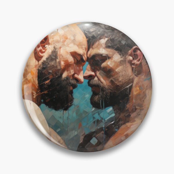 Artikelvorschau, Gay bodybuilder Oil Painting entworfen und verkauft von BeautyofMasc.