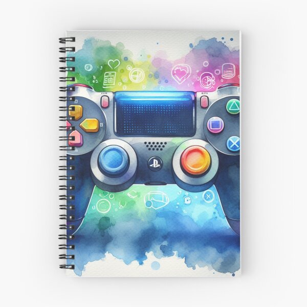 Item preview, Play Station PS controller gaming watercolor 3 designed and sold by Dominika Farkašová.