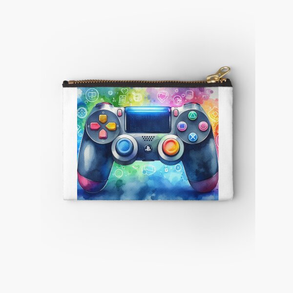 Item preview, Play Station PS controller gaming watercolor 3 designed and sold by Dominika Farkašová.