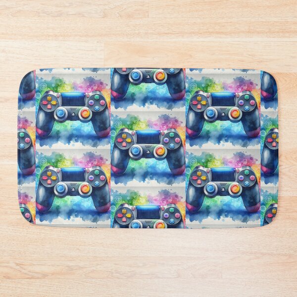 Item preview, Play Station PS controller gaming watercolor 3 designed and sold by Dominika Farkašová.