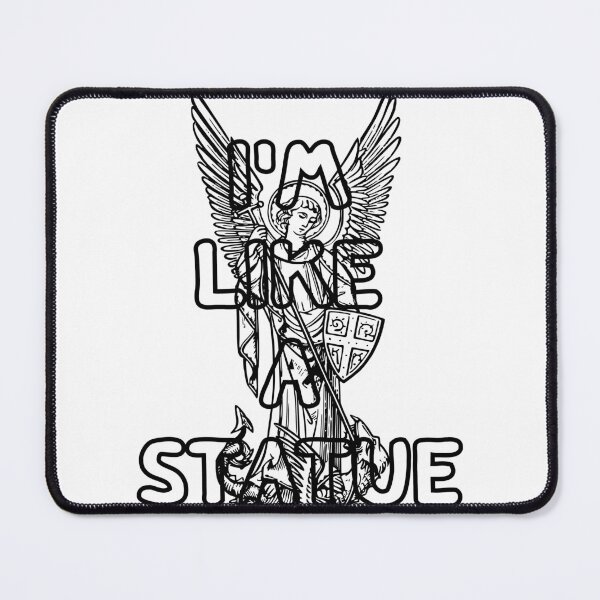 Item preview,  "I'm a statue stuck staring right at you"  designed and sold by BeYourself1993.