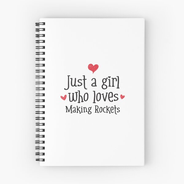 Item preview, Just A Girl Love Making Rockets Space STEM Engineering Launching designed and sold by w1ckerman.