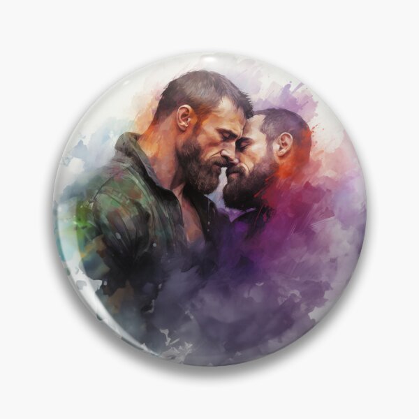 Item preview, Muscular Gay Oil Painting designed and sold by BeautyofMasc.