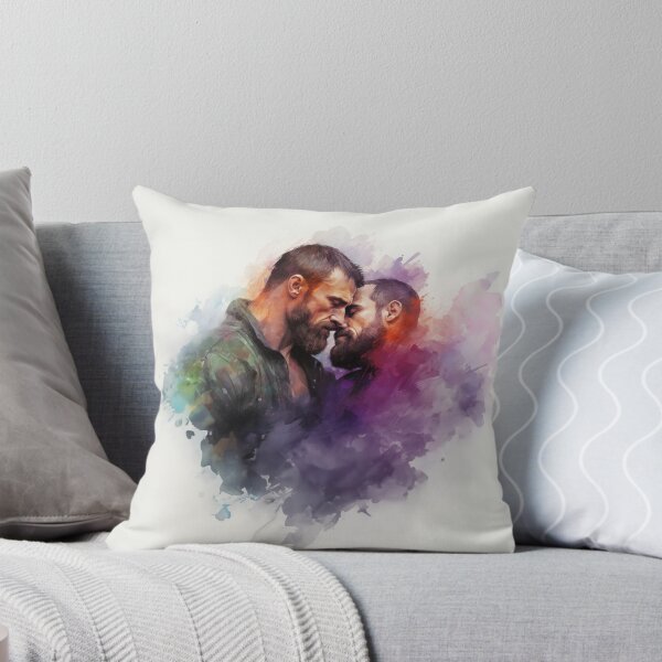 Item preview, Muscular Gay Oil Painting designed and sold by BeautyofMasc.