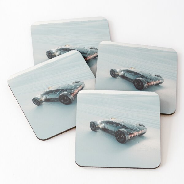 Item preview, Futuristic Velocity: Glass Supercar Mirage designed and sold by smartart42.