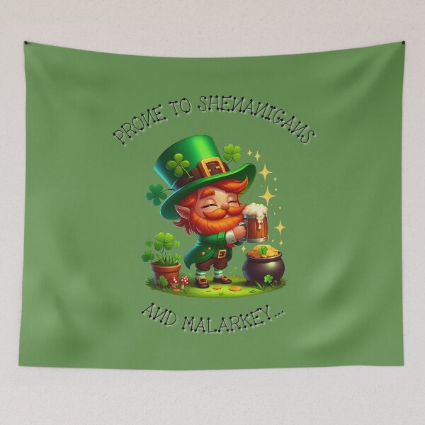 Item preview, Prone to shenanigans and malarkey designed and sold by YoungMind95.