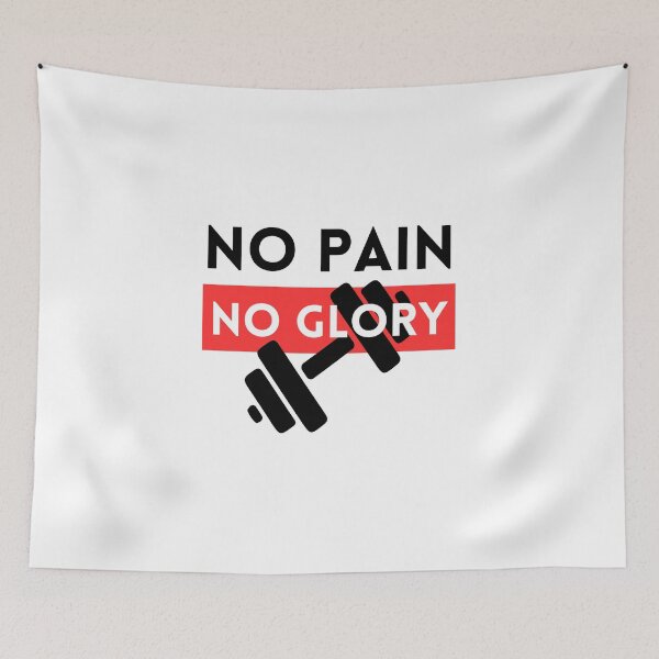 Item preview, No Pain, No Glory designed and sold by aipolohu.