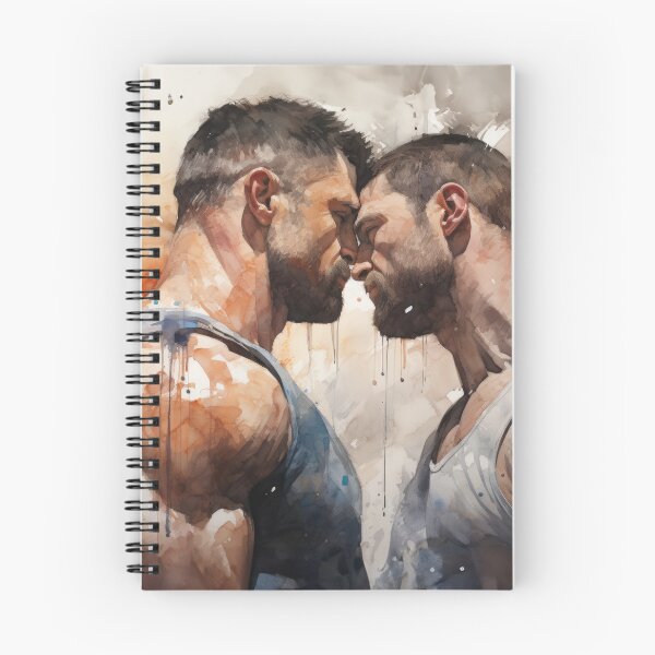 Item preview, Gay Bodybuilder Oil Painting designed and sold by BeautyofMasc.