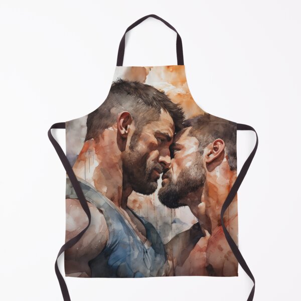 Item preview, Gay Bodybuilder Oil Painting designed and sold by BeautyofMasc.