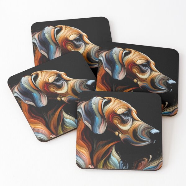 Item preview, Abstract Expressionist Canine Elegance designed and sold by PawspectCreate.