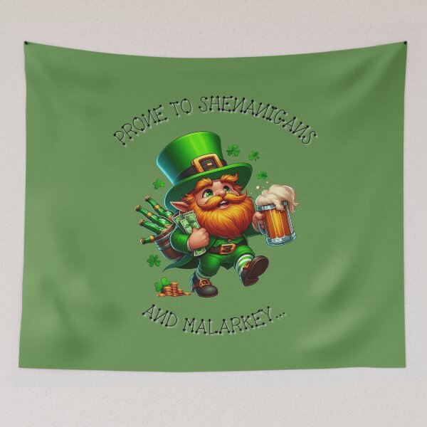 Item preview, Prone to shenanigans and malarkey designed and sold by YoungMind95.