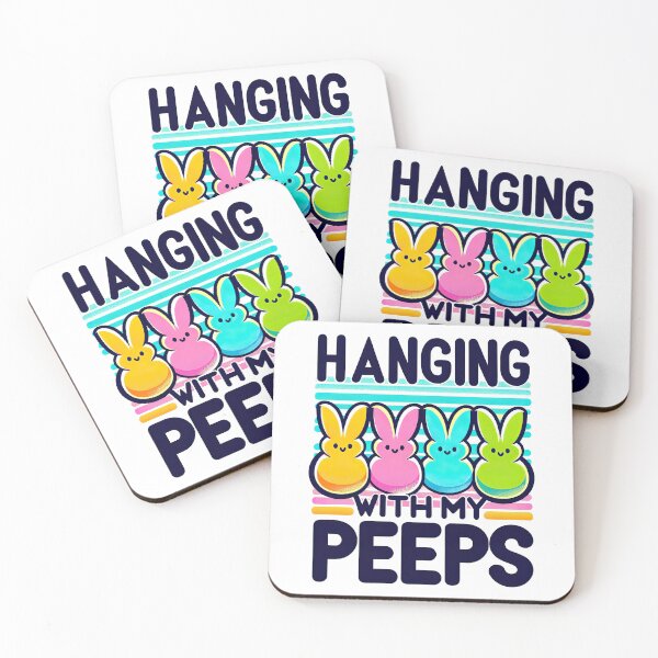 Item preview, Funny hangin With My Peeps Easter Bunny Hanging Tee designed and sold by MAPDDesigns.