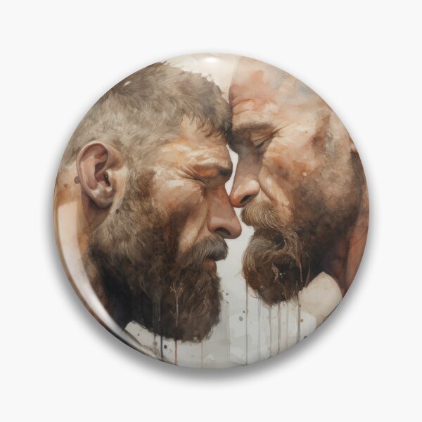 Artikelvorschau, Gay Muscle Bear Oil Painting entworfen und verkauft von BeautyofMasc.