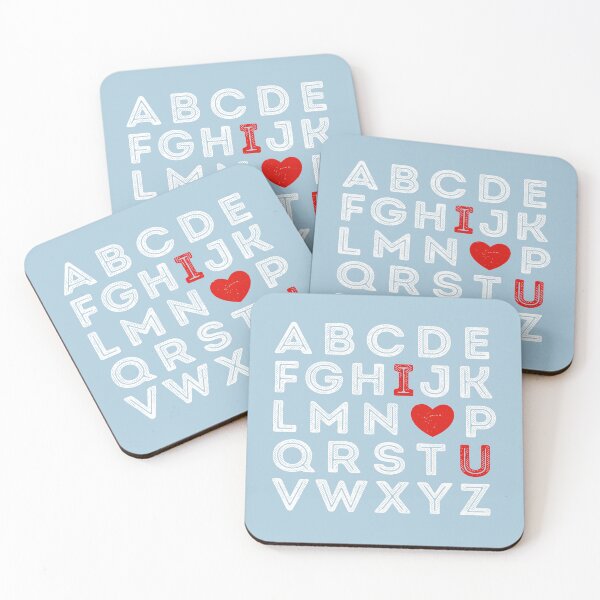 Item preview, Alphabet ABC I Love You designed and sold by Blok45.