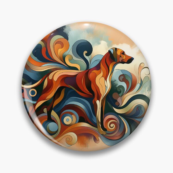 Artikelvorschau, Abstract Expressionism: Dog's Tale entworfen und verkauft von PawspectCreate.