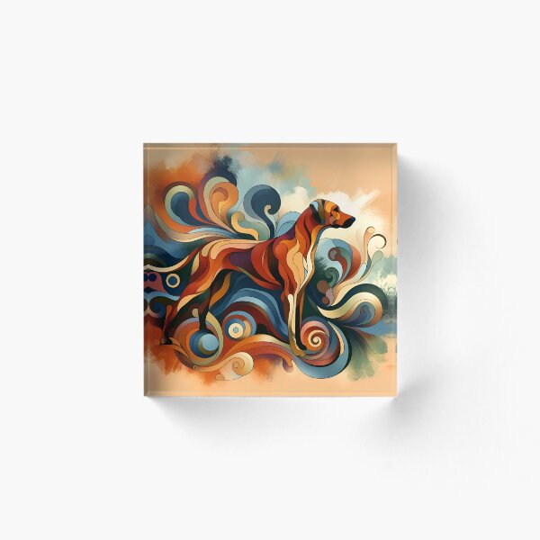 Item preview, Abstract Expressionism: Dog's Tale designed and sold by PawspectCreate.