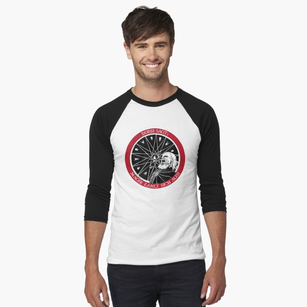 Item preview, Baseball ¾ Sleeve T-Shirt designed and sold by CaryadArtwork.