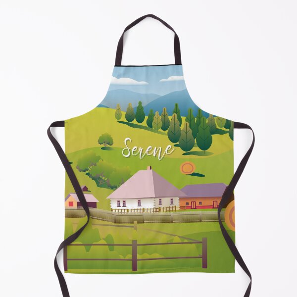 Item preview, Serene landscape design .Travel and Camping and hiking badge forest 7 designed and sold by mndesignworx.