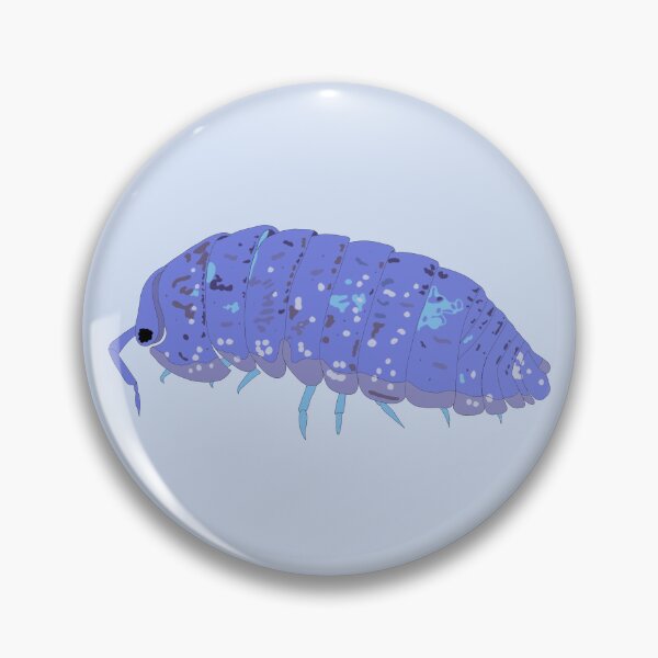 Item preview, Blue woodlouse designed and sold by Lilis-isopods.